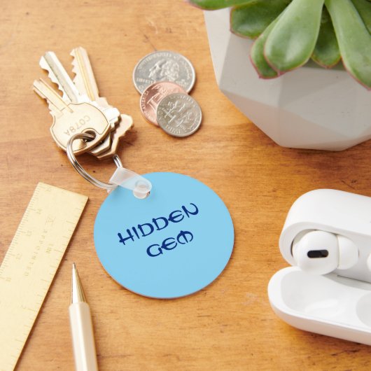 Hidden Gem Acryl Sleutelhanger (Bureau)