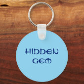 Hidden Gem Acryl Sleutelhanger (Voorkant)