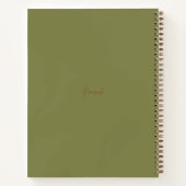 Hidden Haven Tales Embroidered Magical Treehouse Notitieboek (Achterkant)