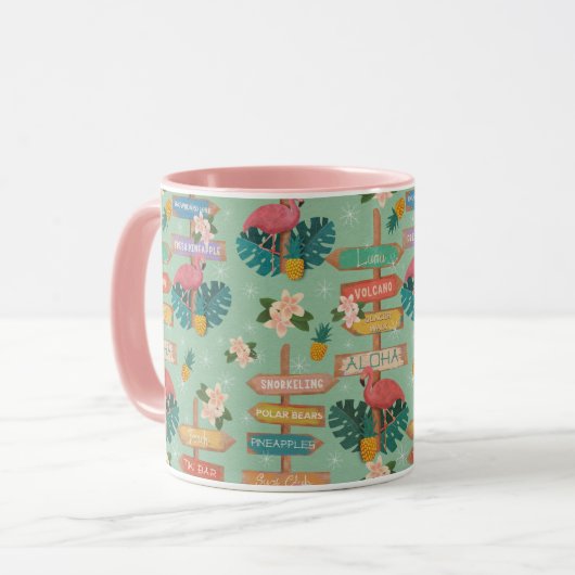 Hidden Hawaii Mok (Voorkant links)