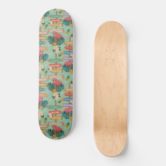 Hidden Hawaii Persoonlijk Skateboard (Voorkant)