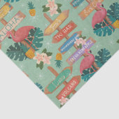 Hidden Hawaii Tissuepapier (Detail)