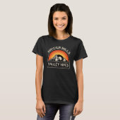 Hidden Hills San Fernando Valley Vibe California L T-shirt (Voorkant volledig)