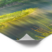 Hidden Hillside Haven, Japans platteland Poster (Hoek)