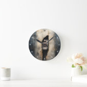 Hidden Identity Surreal Wall Clock Ronde Klok (Huis)