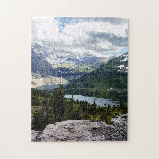 Hidden Lake Overlook Glacier National Park Montana Legpuzzel (Verticaal)