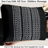 Hidden Message Love Your Soul, Custom 109W Quote Tote Bag