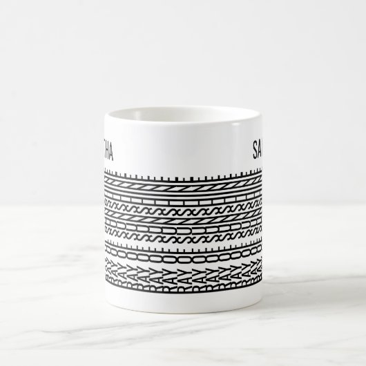 Hidden Message Ray of Sunshine Personalized Name Koffiemok (Center)