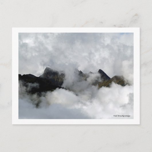 "Hidden Mountain" Post Kaart (Voorkant)