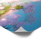 Hidden Sakura Pond Poster (Hoek)