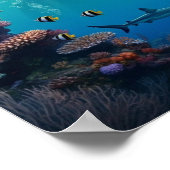 hidden underwater castle poster (Hoek)