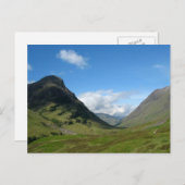 Hidden Valley Glencoe Scotland Briefkaart (Voorkant / Achterkant)