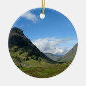 Hidden Valley Glencoe Scotland Keramisch Ornament (Voorkant)