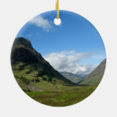 Hidden Valley Glencoe Scotland Keramisch Ornament (Achterkant)