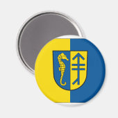 Hiddensee, Duitsland Magneet (Voorkant / Achterkant)