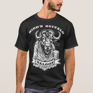 Hidd'n Buffalo Saloon T-shirt