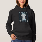 Hide and Go Seek Champion Yeti Mythical Creature B Hoodie (Voorkant)