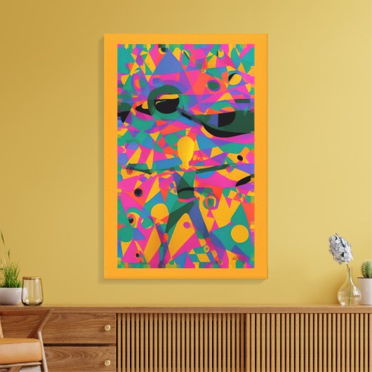 Hide and Seek Canvas Afdruk (Insitu (Woonkamer))