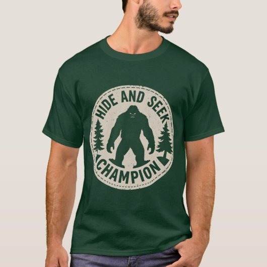 Hide and Seek Champion Bigfoot T-shirt (Voorkant)