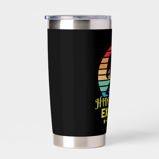 Hide And Seek Expert Bigfoot Funny Geïsoleerde Drinkbeker (Rechts)