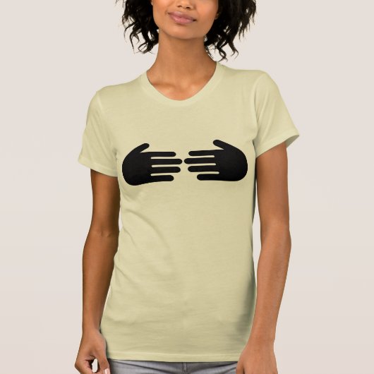 hide your chest t-shirt (Voorkant)