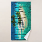 Hideaway Luxe Privé Eiland Badhanddoek (Badhanddoek)
