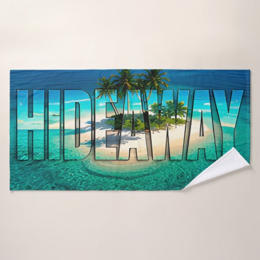 Hideaway Luxe Privé Eiland Badhanddoek (Badhanddoek)