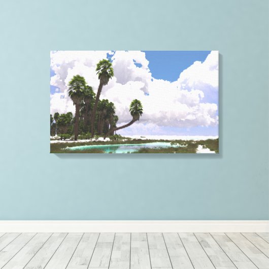 Hideaway (middag) canvas afdruk (Insitu (Houten vloer))