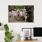 Hideous Mangleus  Foto '89 Poster (Thuiskantoor)