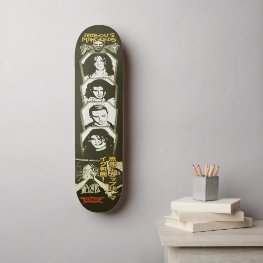 Hideous Mangleus Skateboard #1 (Muurkunst)