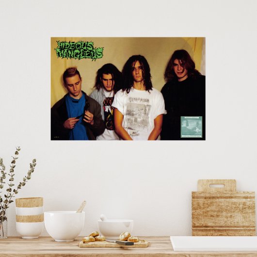 Hideous Mangleus "UnEarthing..." Poster (Keuken)