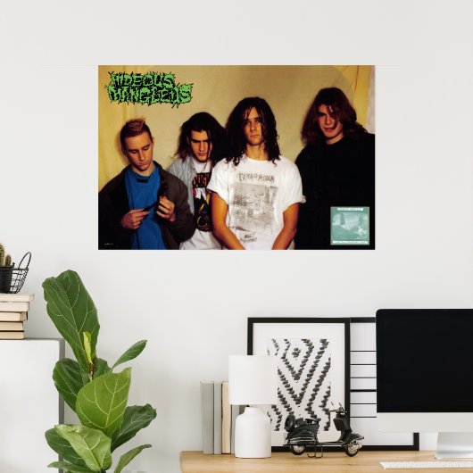 Hideous Mangleus "UnEarthing..." Poster (Thuiskantoor)