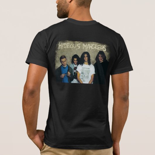 Hideous Mangleus Vampire Design (verweerd) T-shirt (Achterkant)