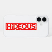 Hideous Stamp iPhone 16 Hoesje (Achterkant horizontaal)