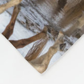 Hideout Horse Ranch Fleece Deken (Hoek)