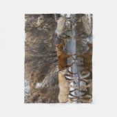 Hideout Horse Ranch Fleece Deken (Voorkant)