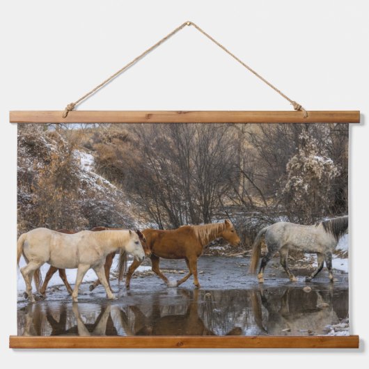 Hideout Horse Ranch Hangend Wandkleed (Voorkant)