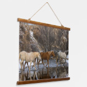 Hideout Horse Ranch Hangend Wandkleed (Gebogen)