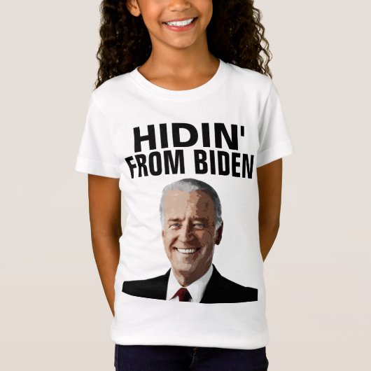 HIDIN' UIT BIDEN KINDER T-Shirts (Voorkant)
