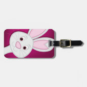 Hiding Easter Bunny Bagagelabel (Voorkant horizontaal)