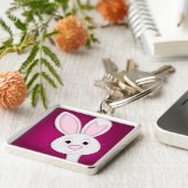 Hiding Easter Bunny Sleutelhanger (Zijkant)
