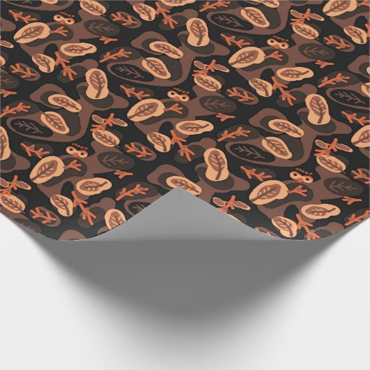 "Hiding Hooters" Camo Gift Wrap Cadeaupapier (Hoek)