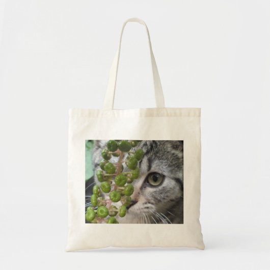 Hiding Kitten Tote Bag (Voorkant)