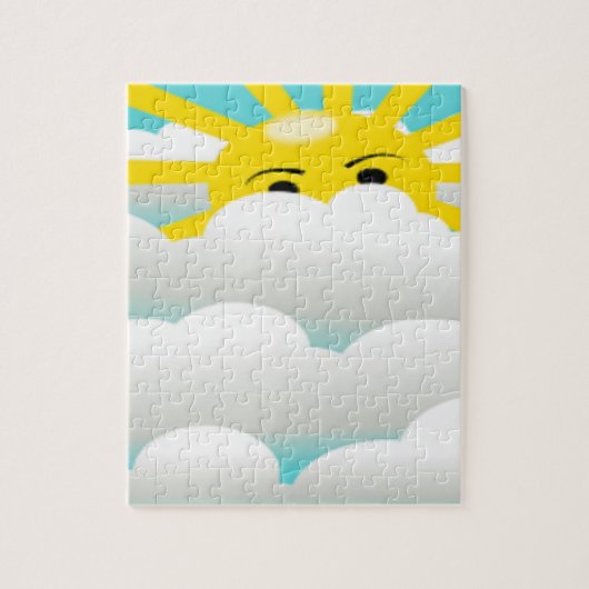 HIDING SUN LEGPUZZEL (Verticaal)