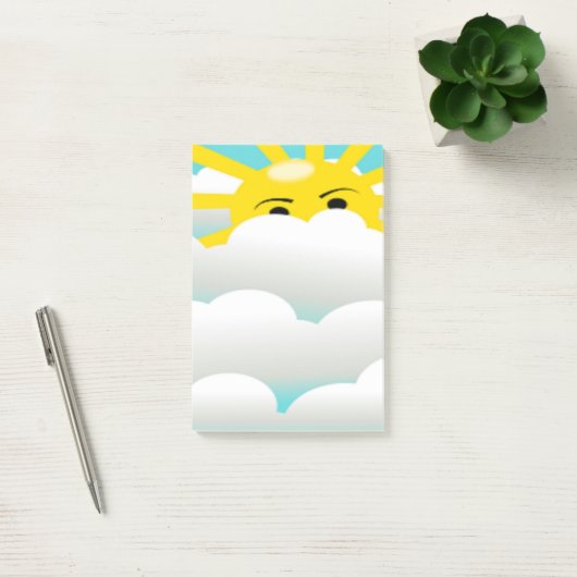 HIDING SUN POST-IT® NOTES (Kantoor)