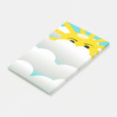 HIDING SUN POST-IT® NOTES (Schuin)