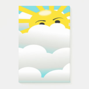 HIDING SUN POST-IT® NOTES