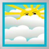 HIDING SUN POSTER (Voorkant)