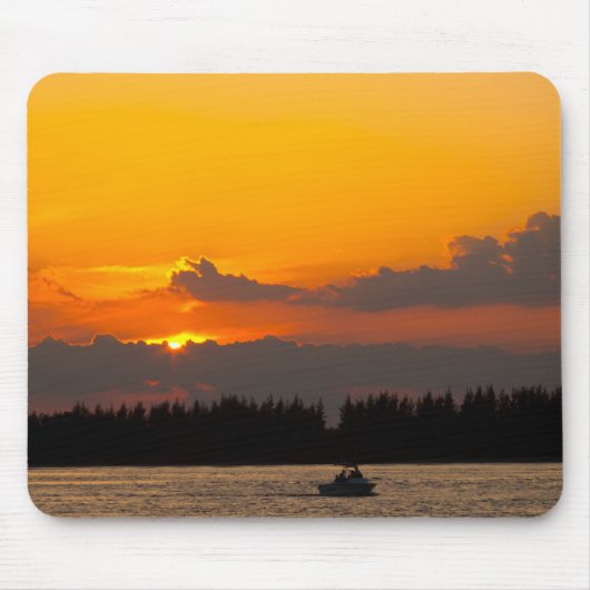 Hiding Sunset Mousepad Muismat (Voorkant)