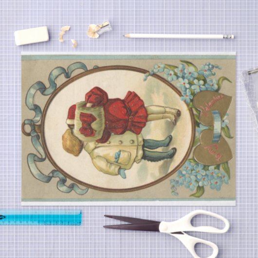 Hiding Sweet Valentijn Kisses Tissuepapier (Craft)